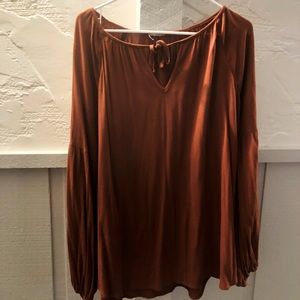 Slouchy off the shoulder tunic